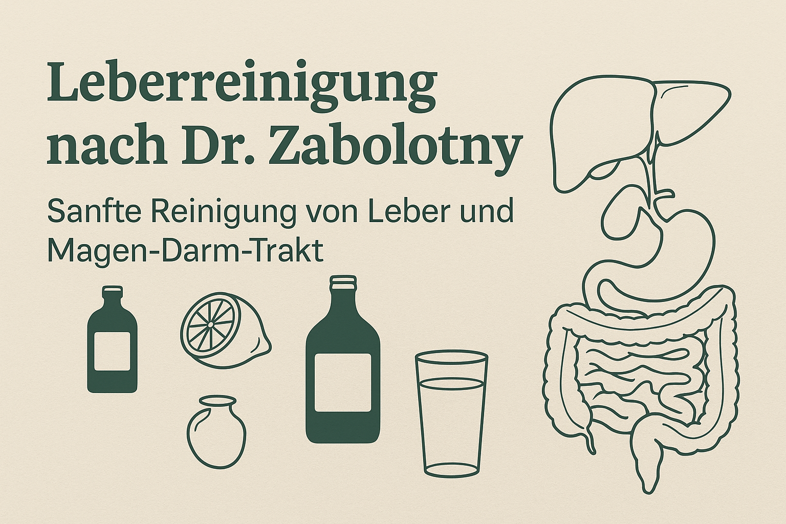Leberreinigung nach Dr. K. B. Zabolotny: Sanfte Entgiftung von Leber und Verdauungstrakt Leberreinigung nach Dr. K. B. Zabolotny: Sanfte Entgiftung von Leber und Verdauungstrakt